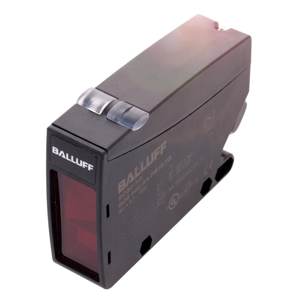 Balluff BOS01K2 Diffuse Photoelectric Sensor, Block, 50-2000mm Range
