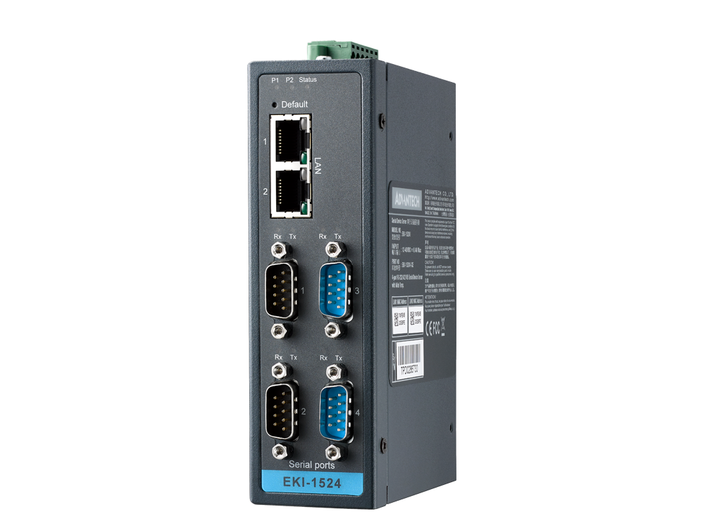 Advantech EKI-1524 - 4-Port RS-232/422/485 Serial Device Server