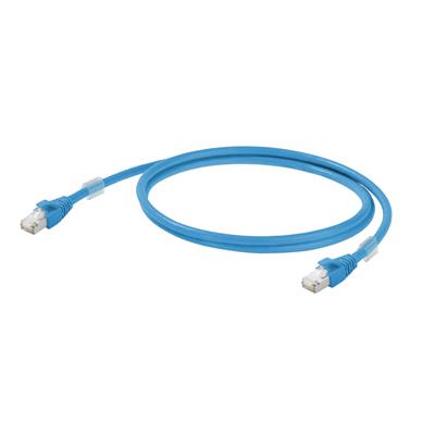 Weidmuller 1165900005 - BLUE CAT6A STP CABLE 0.5M