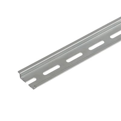 Weidmuller 0676200000 - DIN Rail TS35 x 7.5mm Slotted Zinc Plated Steel 2m