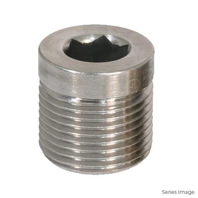 CMP 747DAT45 - NPT 1¼" Recessed Stopper Plug Nickel Plated Brass