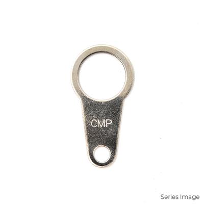 CMP 40ET5 - Earth Tag M40 Nickel Plated Brass