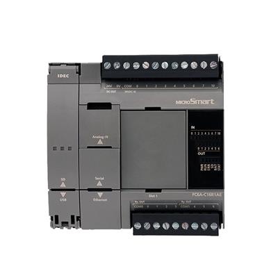 Idec FC6A-C16R1CE - MicroSmart PLC CPU Module 16 I/O 24VDC