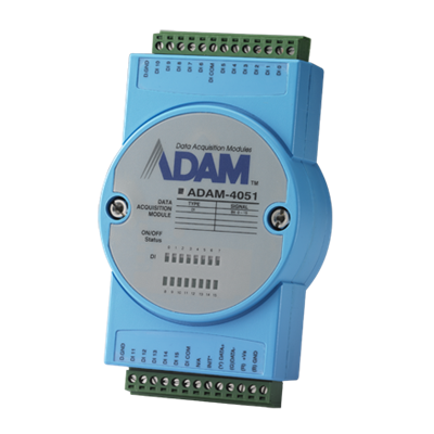 Advantech ADAM-4051 - 16xDI RS-485 Remote I/O Module with Modbus