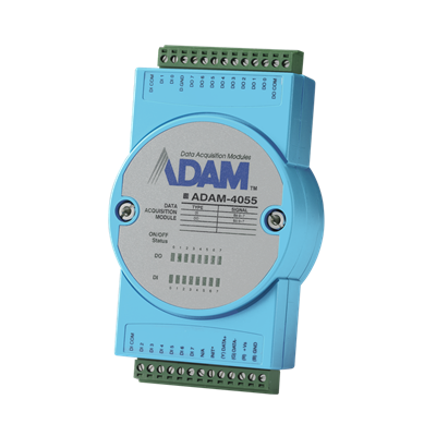 Advantech ADAM-4055 - Remote I/O Module with Modbus