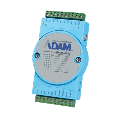 Advantech ADAM-4150 - 15xDI RS-485 Remote I/O Module with USB & RFID