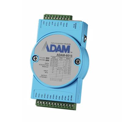 Advantech ADAM-6015 - 7xRTD IoT Modbus/SNMP/MQTT Ethernet Remote I/O Module