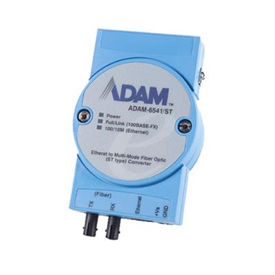 Advantech ADAM-6541/ST - Media Converter Ethernet to ST Multi-Mode Fibre 100Mbps 1310nm 2km
