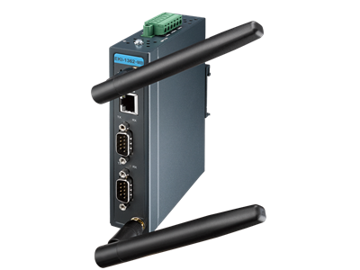 Advantech EKI-1362-MB - 2-Port RS-232/422/485 to 802.11a/b/g/n WLAN Modbus Gateway