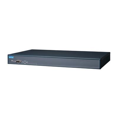 Advantech EKI-1528TI - 8-Port RS-232/422/485 Serial Device Server - Wide Temp, DC Input, DB9, Rackmount