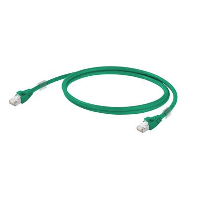 Weidmuller 1251590050 - GREEN CAT6A STP CABLE 5.0M