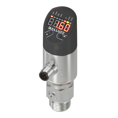 Balluff Pressure Sensor, 0-5bar, PNP-NPN, 4-20mA, 0-10V, BSP00Z5