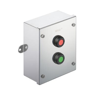 Weidmuller IECEx Start Stop Local Control Station, Stainless Steel