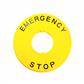 Idec HWAV-27 - Emergency Stop Nameplate