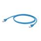 Weidmuller 1m Blue Patch Cable, CAT 6A, RJ45, 1165900010