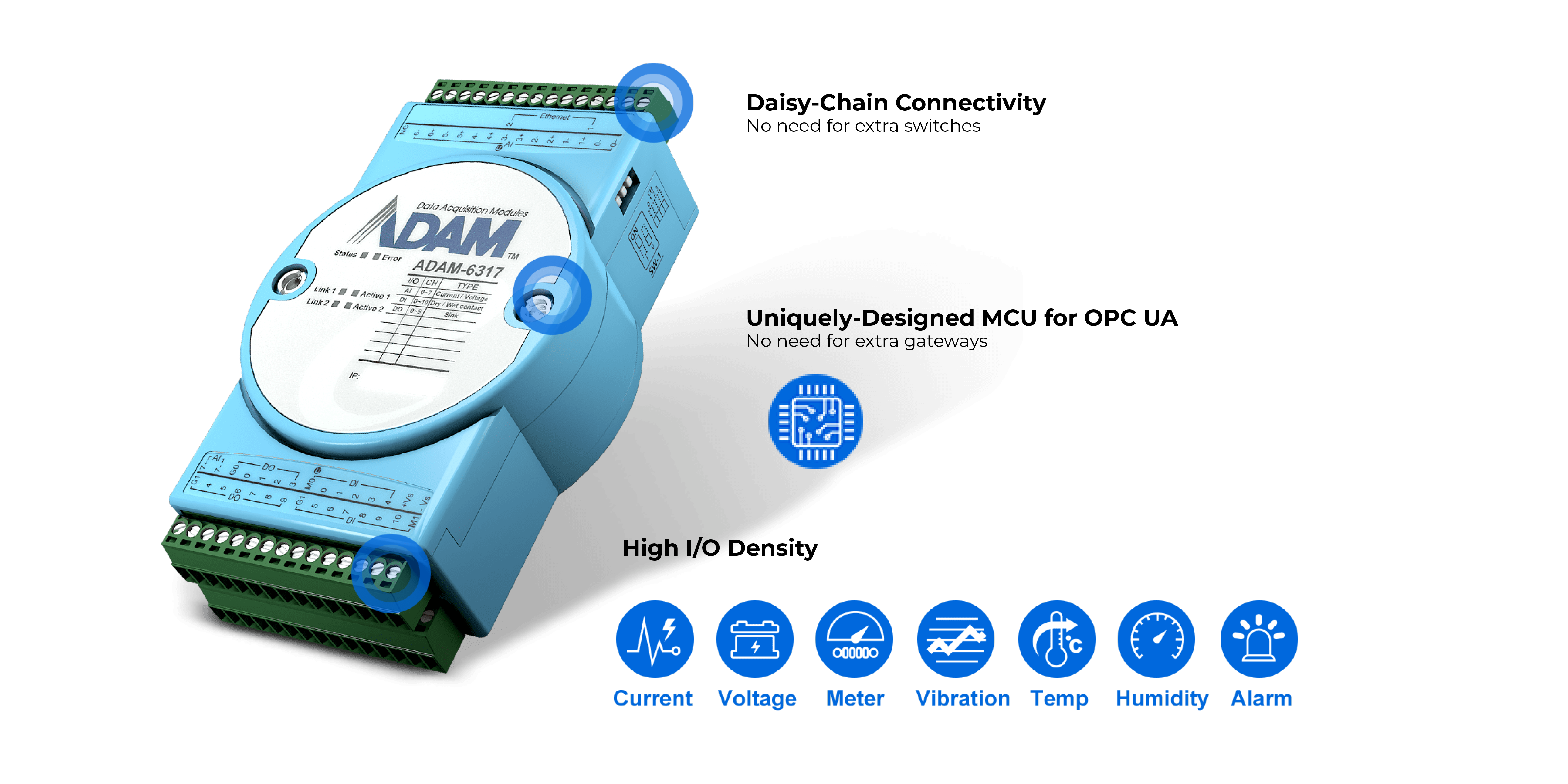 Advantech ADAM-6300 ethernet module