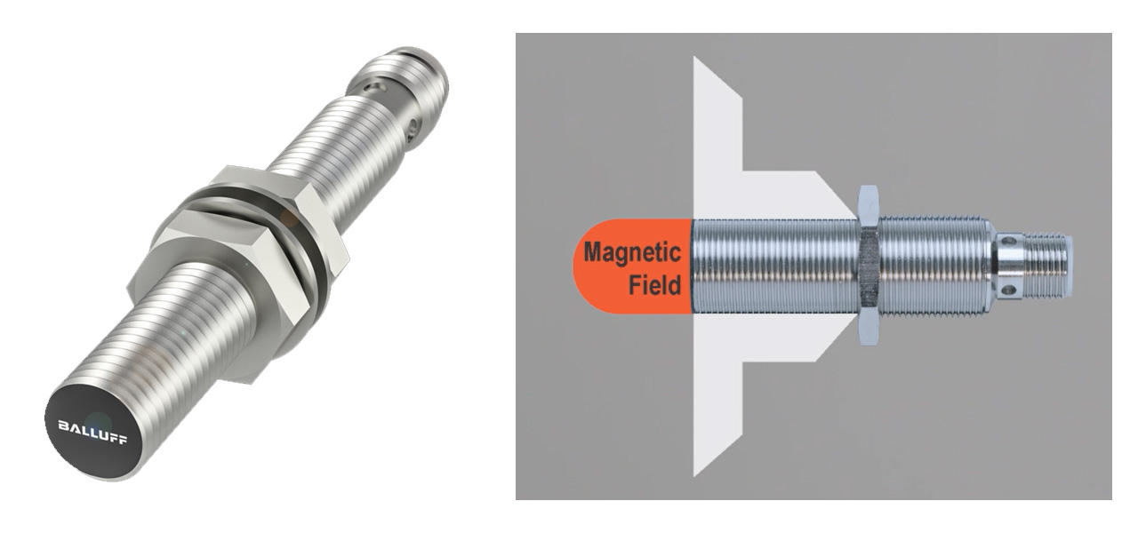 Flush mounting of inductive sensors